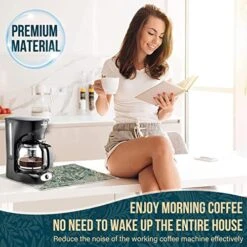 Coffee Bar Mat - Coffee Mat For Countertop 18 * 12 Inch Absorbent And Spill-Proof - Anti-Slip Coffee Bar Accessories - Shock & Noise Absorption For Coffee Machines - Multi-Use -KitchenAid Shop 51lpY1W5EzL