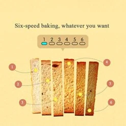 MBJ Bread Maker Household Bread Maker Breakfast Machine Electrical Toaster Cooker Stainless Steel Body Cooking Tools 220V -KitchenAid Shop 51m2W8TlnQL