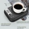 Mug Warmer&Coffee Mug Warmer With 3-TEM Settings, Coffee Warmer For Desk Auto Shut Off, Coffee Cup Warmer For Desk With Digital Display, Smart Cup Warmer For Coffee/Milk/Tea/Beverage/Chocolate -KitchenAid Shop 51m6ZZ8IBdL