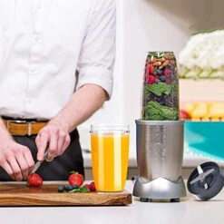 Blender Replacement Parts For Nutribullet, 32oz & 24oz Cups With Replacement Extractor Blade, Compatible With Nutri Bullet 600W/900W Blenders (3 PCS) 10 Blender Replacement Parts For Nutribullet, 32oz & 24oz Cups With Replacement Extractor Blade, Compatible With Nutri Bullet 600W/900W Blenders (3 PCS) -KitchenAid Shop 51mCZfqVo5L