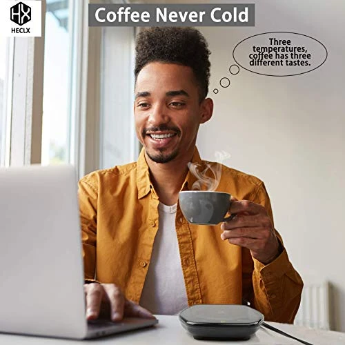 Coffee Warmer For Desk Auto Shut Off After 4h, Mug Warmer, Cup Warmer Plate 3 Adjustable Settings 131℉/149℉/167℉, Electric Beverage Warmer Ceramic Heating With Touch Screen Switch For Home Office Desk 3 Coffee Warmer For Desk Auto Shut Off After 4h, Mug Warmer, Cup Warmer Plate 3 Adjustable Settings 131℉/149℉/167℉, Electric Beverage Warmer Ceramic Heating With Touch Screen Switch For Home Office Desk