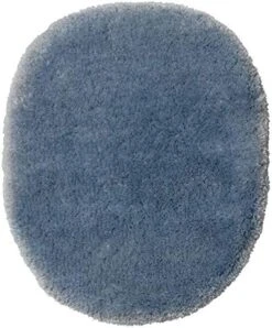 BrylaneHome Luxe Rectangular Bath Rug Bath Mat - 24I W 40I L, Spa Blue -KitchenAid Shop 51mQFaSTjJL. AC