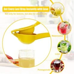 Lemon Squeezer - Lemon Juicer - Metal Manual Hand Juicer Tool, Lemon & Lime Squeezer,Kitchen Tools For Citrus Juicer & Dishwasher Safe -KitchenAid Shop 51mS9nxY2bL