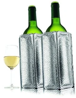 Active Wine Cooler Silver, Set Of 2