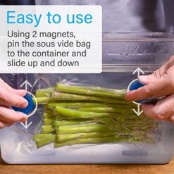 [10 Pack] Sous Vide Magnets To Keep Bags Submerged And In Place - Sous Vide Accessories To Stop Floating Bags And Undercooking - Great Alternative To Sous Vide Weights, Balls, Clips, And Racks -KitchenAid Shop 51nAJBhR6WL