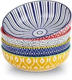 Ceramic 50 Ounce Pasta Bowls Set Of 4, 8.6 Inch Large Salad Bowls, Wide And Shallow Porcelain Soup Bowls, Stackable Serving Bowls, Microwave Dishwasher Safe, Christmas Gift, Assorted Colors 17 Ceramic 50 Ounce Pasta Bowls Set Of 4, 8.6 Inch Large Salad Bowls, Wide And Shallow Porcelain Soup Bowls, Stackable Serving Bowls, Microwave Dishwasher Safe, Christmas Gift, Assorted Colors -KitchenAid Shop 51nVfGqQbuL. AC 1