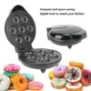 Mini Donut Maker Machine, Non Stick Portable Electric Doughnut Maker Pan For Home Snacks Dessert With With Non Slip Feet, Heat Dissipation Hole, Gifts For Kids -KitchenAid Shop 51nW3L8fZxL