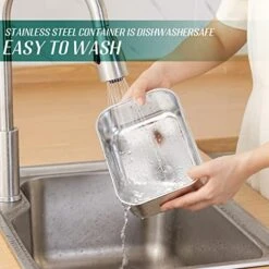 Electric Lunch Box + Extra SS Tray*1 (with Airtight Lid) -KitchenAid Shop 51na1zLG19L