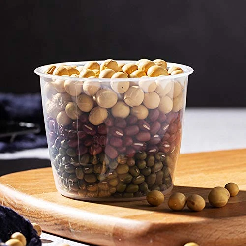 5pcs Plastic Transparent Rice Measuring Cup 160ml Rice Cooker Measuring Cup For Dry And Liquid Ingredients 5 5pcs Plastic Transparent Rice Measuring Cup 160ml Rice Cooker Measuring Cup For Dry And Liquid Ingredients - Image 3