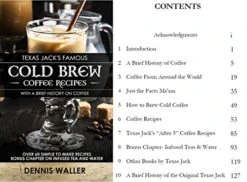 Ld Brew Coffee Maker Starter Kit - Half Gal Mason Jar | Stainless Filter Basket | Ceramic Burr Grinder | Half Pound Certified Organic Whole Bean Cold Brew Blend | Recipe & Instruction Book -KitchenAid Shop 51neqejh4NL