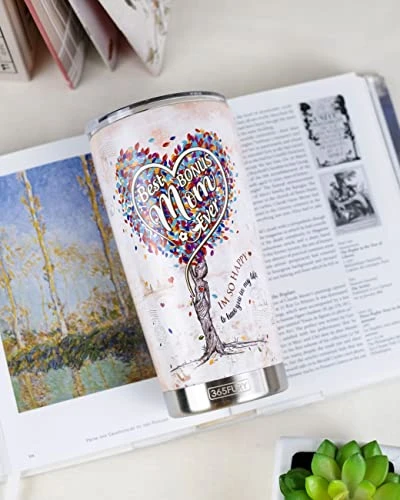 Gifts For Bonus Mom From Son, Daughter - Best Bonus, Step Mom Ever Gifts - 20oz Tumbler W/Straw & Keychain - Christmas, Birthday, Mothers Day Gifts For Stepmom, Mother In Law, Boyfriend Mom 6 Gifts For Bonus Mom From Son, Daughter - Best Bonus, Step Mom Ever Gifts - 20oz Tumbler W/Straw & Keychain - Christmas, Birthday, Mothers Day Gifts For Stepmom, Mother In Law, Boyfriend Mom - Image 4