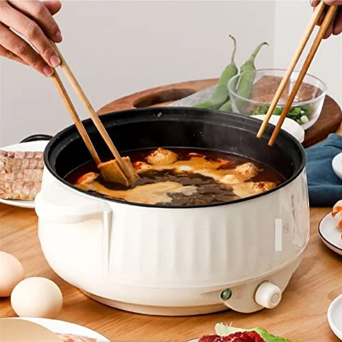 AMAYYAtg Cooking Pot Multi Functional Electric Cooker In Student Dormitory Home Electric Cooker Take Out Hot Pot Electric Frying Pan Steaming Pan Non Stick Electric Cooker 4 AMAYYAtg Cooking Pot Multi Functional Electric Cooker In Student Dormitory Home Electric Cooker Take Out Hot Pot Electric Frying Pan Steaming Pan Non Stick Electric Cooker - Image 2