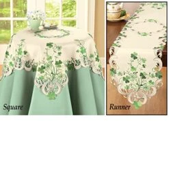 Mbroidered Irish Shamrock Table Linens, Runner 9 Mbroidered Irish Shamrock Table Linens, Runner -KitchenAid Shop 51oMPQO7NKL