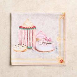 D' Hermine Napkins 100% Cotton Premium Set Of 4 Decorative Easter Cloth Napkin Washable Dinner Napkins For Holiday, Dinner, Wedding, Baby Shower & Dining - Pastries (20”x20”) 9 D' Hermine Napkins 100% Cotton Premium Set Of 4 Decorative Easter Cloth Napkin Washable Dinner Napkins For Holiday, Dinner, Wedding, Baby Shower & Dining - Pastries (20”x20”) -KitchenAid Shop 51oSiR5AkKL