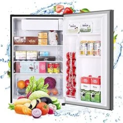 3.1 CU' Min Refrigerator, Compact Refrigerator, Small Refrigerator With Freezer, Black (FR 310 BK) 20 3.1 CU' Min Refrigerator, Compact Refrigerator, Small Refrigerator With Freezer, Black (FR 310 BK) -KitchenAid Shop 51oZ k3xlrL. AC