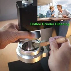 Coffee Grinder Cleaning Brush + Coffee Brush Wood Handle & Natural Bristles Pastry Brush -KitchenAid Shop 51ojjvl80IL