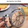 Pple Slicer And Corer, Heavy Duty Stainless Steel Ultra-Sharp Apple Divider Wedger, 12-Blade Corer For Up To 3.5 Inches Fruit Slice 2 Pple Slicer And Corer, Heavy Duty Stainless Steel Ultra-Sharp Apple Divider Wedger, 12-Blade Corer For Up To 3.5 Inches Fruit Slice -KitchenAid Shop 51oqr56fdZL