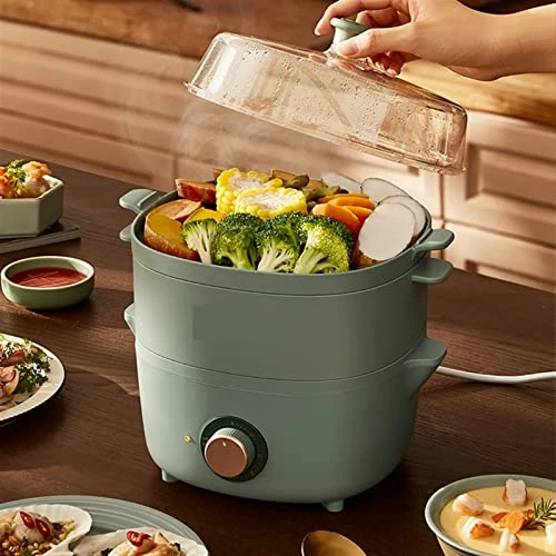 Pan Electric Steamer Household Double-Layer 4-Liter Large Capacity Electric Steamer Automatic Power-Off Small Breakfast Machine 4 Pan Electric Steamer Household Double-Layer 4-Liter Large Capacity Electric Steamer Automatic Power-Off Small Breakfast Machine - Image 2