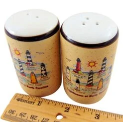 North Carolina Lighthouses Salt And Pepper Shakers Set Hand Painted Ceramic State Souvenir -KitchenAid Shop 51pKeR80CYL
