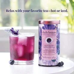 Of Tea Beautifying Botanicals® Daily Beauty Blueberry Lavender Herbal Tea Bags(36 Count) 17 Of Tea Beautifying Botanicals® Daily Beauty Blueberry Lavender Herbal Tea Bags(36 Count) -KitchenAid Shop 51pR4smQokL