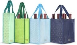 - Reusable Wine Bottle Tote Bags, Wine Bags For Wine Bottles Gifts, Wine Bags With Handles, Wine Bottle Carrier, Wine Bags For 1-6 Bottles, Set Of 4, Ornate 18 - Reusable Wine Bottle Tote Bags, Wine Bags For Wine Bottles Gifts, Wine Bags With Handles, Wine Bottle Carrier, Wine Bags For 1-6 Bottles, Set Of 4, Ornate -KitchenAid Shop 51pRLvIGPZL. AC