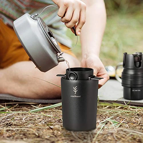 Oulhand USB Electric 5 In 1 Travel Coffee Grinder Burr Coffee Grinder With Stainless Steel Filter A Mobile Portable Coffee Grinder For Travel Hiking Camping Business Trips 6 Oulhand USB Electric 5 In 1 Travel Coffee Grinder Burr Coffee Grinder With Stainless Steel Filter A Mobile Portable Coffee Grinder For Travel Hiking Camping Business Trips - Image 4