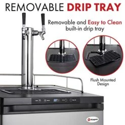 Kegco MDK-309SS-01 Keg Dispenser, Stainless Steel -KitchenAid Shop 51pd2YGKWHL