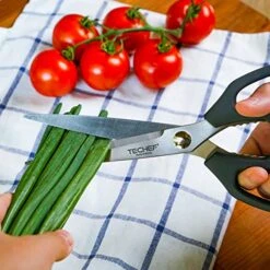 Kitchen Shears, All Purpose Scissors, Dishwasher Safe, Heavy Duty Meat Scissors Poultry Shears, Stainless Steel, Made In Korea (Dark Gray) -KitchenAid Shop 51pu8gl4yYL