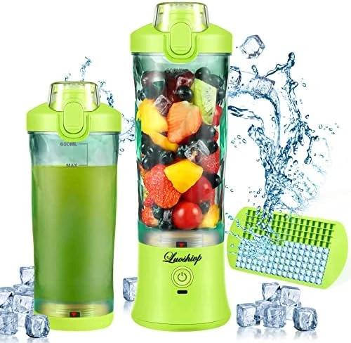 Portable Blender,22 Oz Mini Blender For Shakes And Smoothies,Personal Blender With Rechargeable USB,Fruit,Smoothie,Baby Food Mixing Machine Blender With 6 Blades ,for Home,Kitchen,Travel ,Sports (black) 10 Portable Blender,22 Oz Mini Blender For Shakes And Smoothies,Personal Blender With Rechargeable USB,Fruit,Smoothie,Baby Food Mixing Machine Blender With 6 Blades ,for Home,Kitchen,Travel ,Sports (black) - Image 8