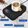 Coffee Mug Warmer - Cup Warmer For Desk Automatic Shut Off, Smart Beverage Warmer With 3 Temperature Settings Touch Switch For Coffee, Water, Milk, Tea, Candle Warmer, Safely Use For Office/Home -KitchenAid Shop 51qRQ064PgL