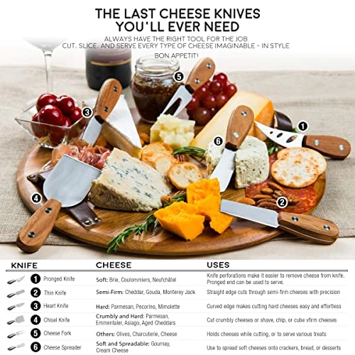 UNAR 6-Piece Stainless Steel + HARVEST 6-Piece Teak Wood Variety Bundle 6 UNAR 6-Piece Stainless Steel + HARVEST 6-Piece Teak Wood Variety Bundle - Image 4