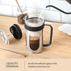 Brim 8 Cup 34 Ounce French Press Coffee Maker -KitchenAid Shop 51qVFaVOzPL