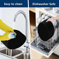 Low Cooker Liners, Compatible With Crock Pot 7QT Oval Slow Cooker, Reusable & Easy To Clean Dishwasher Safe Silicone Cooker Liner For 7 Quart Crock Pot -KitchenAid Shop 51qeuPWcGFL