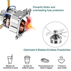 Blender Professional Countertop Blender, 2200W High Speed Commercial Blender For Shakes And Smoothies With 70Oz BPA Free Container, Smoothie Maker For Crushing Ice, Frozen Dessert, And Nuts Etc. -KitchenAid Shop 51qfwk5r46L