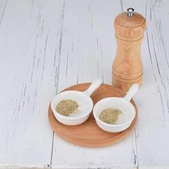 Manual Acrylic Pepper Mill Salt Grinder Wooden 5 Inches For Home Kitchen Restaurant Monther's Day 12 Manual Acrylic Pepper Mill Salt Grinder Wooden 5 Inches For Home Kitchen Restaurant Monther's Day -KitchenAid Shop 51qoWjcJEIL