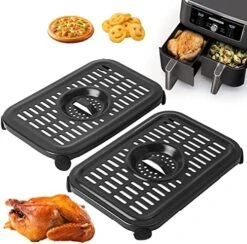 Air Fryer Grill Pan For Power XL Gowise 7QT Air Fryers,Nonstick Coating Crisper Plate,Air Fryer Replacement Parts,Air Fryer Rack,Air Fryer Accessories,Enamel Coating,Non-stick,Dishwasher Safe 26 Air Fryer Grill Pan For Power XL Gowise 7QT Air Fryers,Nonstick Coating Crisper Plate,Air Fryer Replacement Parts,Air Fryer Rack,Air Fryer Accessories,Enamel Coating,Non-stick,Dishwasher Safe -KitchenAid Shop 51qolDk5hQL. AC