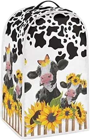 FUIBENG Sunflower Cow Blender Covers Yellow Sunflowers Stand Mixer Dust Covers Stain Resistant Coffee Maker Appliance Organizer Bag Home Kitchen Decor Accessories 16 FUIBENG Sunflower Cow Blender Covers Yellow Sunflowers Stand Mixer Dust Covers Stain Resistant Coffee Maker Appliance Organizer Bag Home Kitchen Decor Accessories - Image 14
