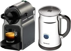 Nespresso D40-US-BK-NE Inissia Espresso Maker, 24 Ounces, Black (Discontinued Model) -KitchenAid Shop 51rRV3 EfWL. AC