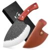 Aquatic Fish Knives Fish Fillet Knife Sharp Slaughter Fish Special Knife Seafood Professional Tool Fish Knife Kitchen Knife Hammered Forging Full Tang Carbon Steel Meat Cleaver -KitchenAid Shop 51rZrft4wGL