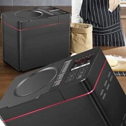 MBJ Bread Maker Cake Meat Floss Machine Household Kneading Yeast Bread Machine Small Multifunctional Bread Machine -KitchenAid Shop 51rdsAqMArL