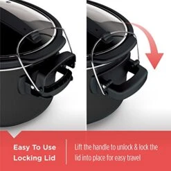 Black & Decker 7-Quart Digital Slow Cooker With Chalkboard Surface, Slate, SCD4007 -KitchenAid Shop 51re8l9ZzWL