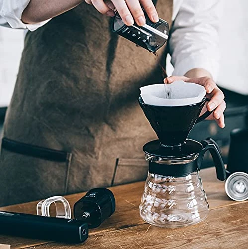 Hario ARIO(ハリオ) EMS-B Coffee Grinder, W59×D53×H332mm, Black (black 19-3911tcx) 5 Hario ARIO(ハリオ) EMS-B Coffee Grinder, W59×D53×H332mm, Black (black 19-3911tcx) - Image 3