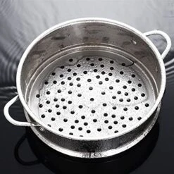 YUZZI Glass Cooking Pot Stainless Steel Steamer Electric Cooker General Purpose Steamer With Handle -KitchenAid Shop 51rp3Y6yKVL