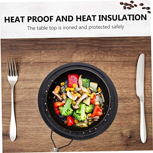 2pcs Insulation Pads Home Diffusers Induction Burner Hot Plate Induction Cooktop Wooden Handle Insulation Pad Countertop Hot Pads Insulation Cook Ring Anti-scalding Pad Iron 5 2pcs Insulation Pads Home Diffusers Induction Burner Hot Plate Induction Cooktop Wooden Handle Insulation Pad Countertop Hot Pads Insulation Cook Ring Anti-scalding Pad Iron - Image 3