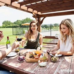 Charcuterie Boards Gift Set: Large Charcuterie Board Set, Bamboo Cheese Board Set - Unique Mothers Day Gifts For Mom - House Warming Gifts New Home, Wedding Gifts For Couple, Bridal Shower Gift -KitchenAid Shop 51s0kJNwXFL