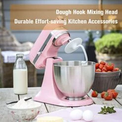Mixers Accessories K45WW Wire Whip & K45DH Dough Hook & K45B Coated Flat Blade Paddle With Scraper-3 Pieces Attachment For Kit-chen A-id Stand Mixers (1 YEAR Warranty ） -KitchenAid Shop 51s4mJdf5SL