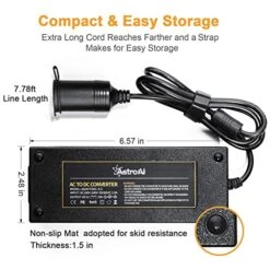 Mini Fridge, 4 Liter/6 Can AC To DC Converter, 8.5A -KitchenAid Shop 51sBwWeN2OL