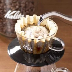 Wave Dripper 155 Series Glass [1-2 Person] # 05045 (japan Import) By Kalita (Carita) -KitchenAid Shop 51sFxV68PeL