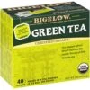 Bigelow Tea Organic Green Teabags Box, Caffeinated, 40 Count (Pack Of 6) -KitchenAid Shop 51sNLD6NZ6L