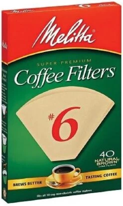Melitta Natural Brown, Cone Coffee Filters #6 40 Ea (3) 7 Melitta Natural Brown, Cone Coffee Filters #6 40 Ea (3) -KitchenAid Shop 51slQQy9e7L. AC 1